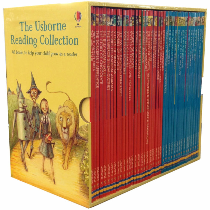 Usborne Young Reading Series Collection 40 Books Box Set - The Book Bundle