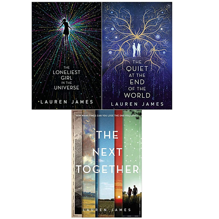 Lauren James 3 Books Collection Set (The Loneliest Girl in the Universe,The Quiet at the End of the World,The Next Together) - The Book Bundle