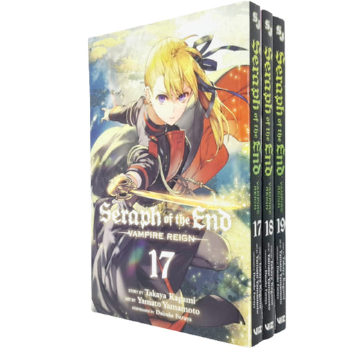 Seraph of the End Series Vampire Reign 3 Books Set (Vol  17,18,19) - The Book Bundle