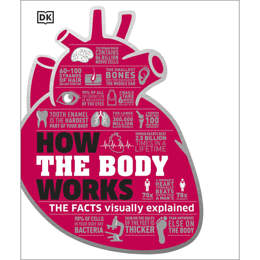 How the Body Works: The Facts Simply Explained By DK - The Book Bundle