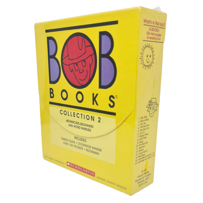 Bob Books Collection 1, 2 Beginning Readers, Advancing Beginners & Word Families - The Book Bundle