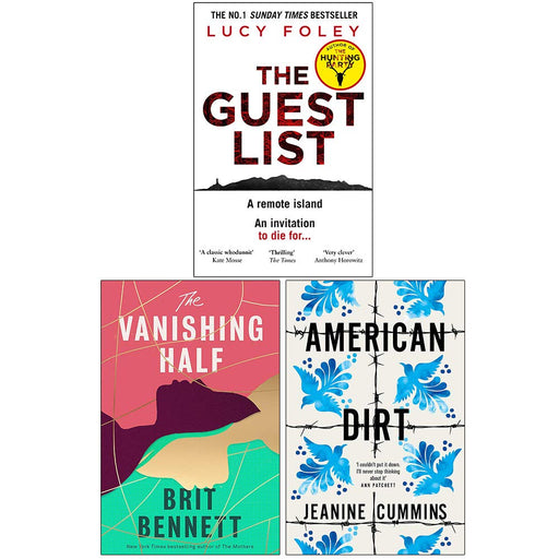 The Guest List, The Vanishing Half, American Dirt 3 Books Collection Set - The Book Bundle
