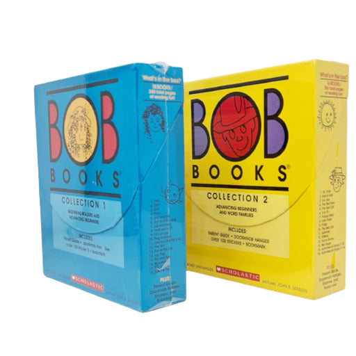 Bob Books Collection 1, 2 Beginning Readers, Advancing Beginners & Word Families - The Book Bundle
