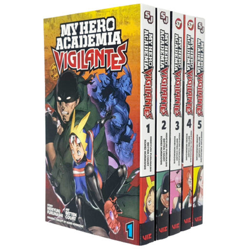 My Hero Academia Vigilantes Series 5 Books Collection Set Vol 1-5 - The Book Bundle