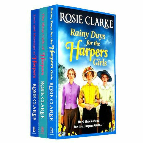 Rosie Clarke Oxford Street Series 3 Books collection Set Shop Girls of Harpers - The Book Bundle
