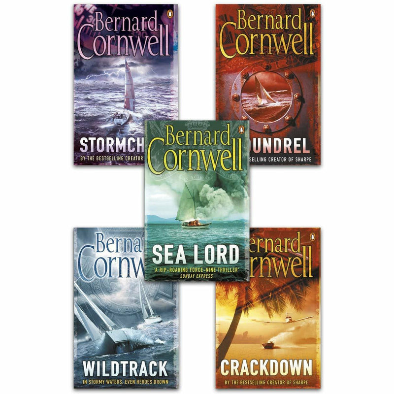 Bernard Cornwell Sailing Thrillers Collection 5 Books Set - The Book Bundle