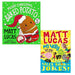 Matt Lucas Collection 2 Books Set Merry Christmas & Books of Jokes NEW - The Book Bundle