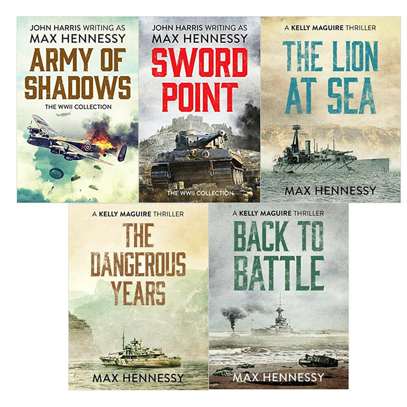 Max Hennessy The WWII Collection 5 Books Collection Set - The Book Bundle