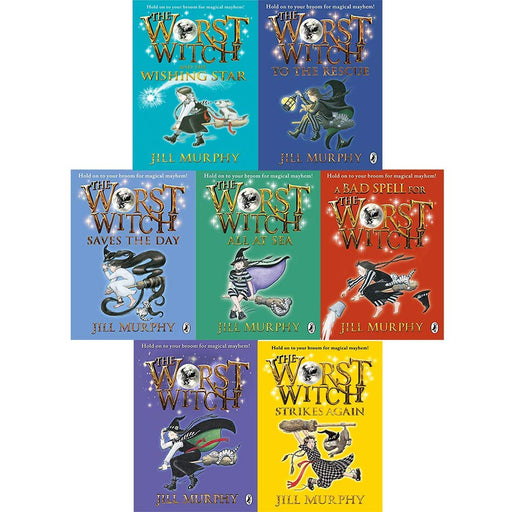 The Worst Witch Collection 7 Books Set Jill Murphy Pack Paperback - The Book Bundle
