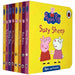 Peppa Pig 16 Ladybird Board Books Collection Set (Creepy Cobwebs, Busy! Busy! Busy!, : Daddy Pig Gets Fit) - The Book Bundle