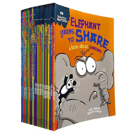 Sue Graves Behaviour Matters, Our Emotions & Behaviour Collection 26 Books Set - The Book Bundle