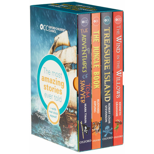 Oxford Children's Classics World of Adventure box set By Robert Louis Stevenson - The Book Bundle