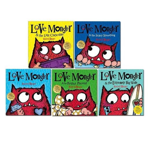 Rachel Bright Love Monster Collection 5 Books Set By Rachel Bright - The Book Bundle