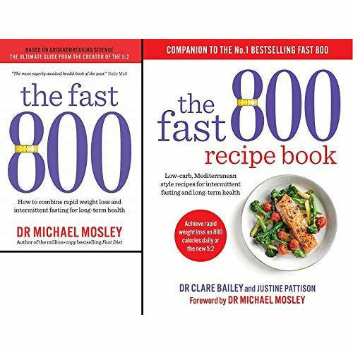 The Fast 800 The Fast 800 Recipe Book 2 Book Set Michael Mosley — The ...