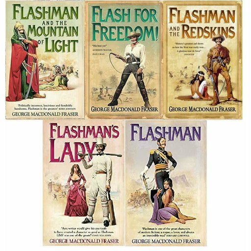 George MacDonald Fraser Flashman papers series 1: 5 Books Collection Set - The Book Bundle