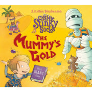 Sir Charlie Stinky Socks Series By Kristina Stephenson 3 Books Collection Set (The Mummy's Gold, Wizard's Whisper,  Dinosaur's Return) - The Book Bundle