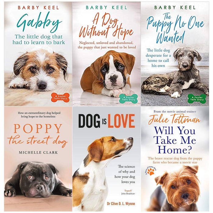 Michelle Clark 6 Books Collection Set (Gabby,Without Hope,Poppy,Dog is LoveWill You Take Me Home?) - The Book Bundle