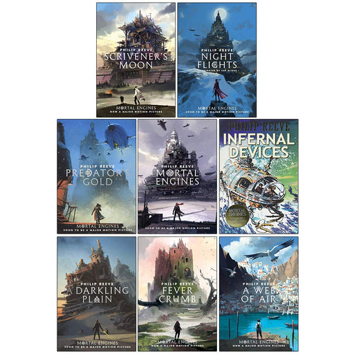 Philip Reeve Mortal Engines Collection 8 Books Set - The Book Bundle
