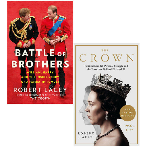 Robert Lacey 2 Books Collection set Battle of (Brothers, Crown Official History) - The Book Bundle