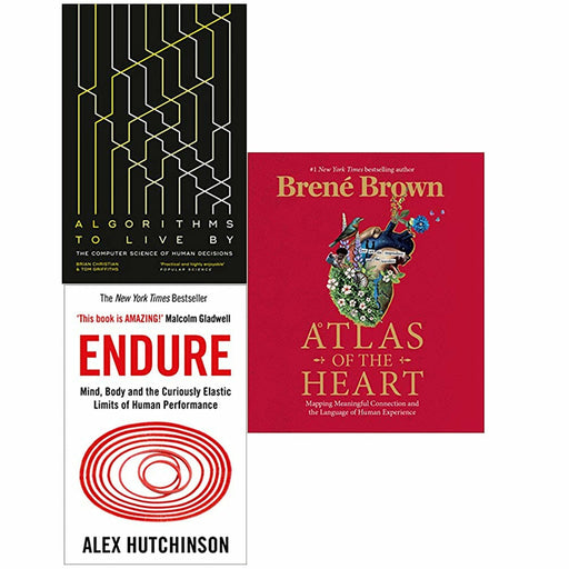 Atlas of the Heart, Algorithms to Live By & Endure: Mind, Body and the Curiously  3 Books Set - The Book Bundle