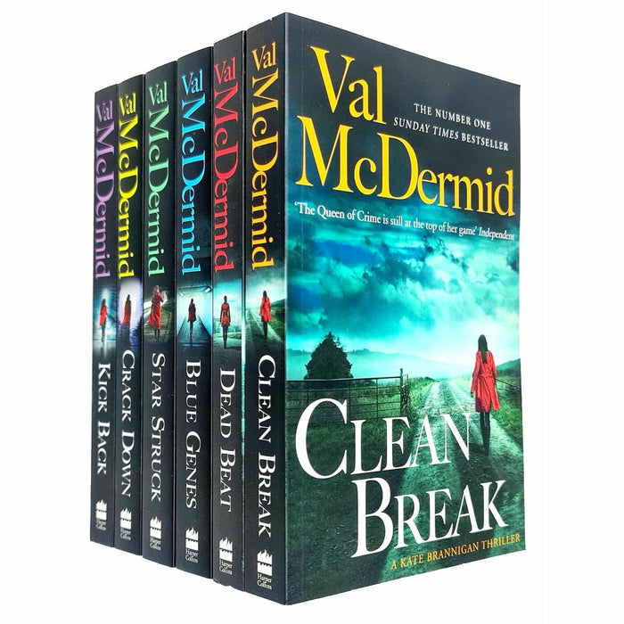Val Mcdermid Kate Brannigan Series 6 Books Collection Set Paperback - The Book Bundle
