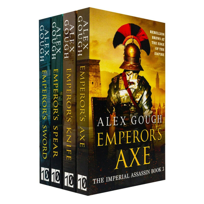 The Imperial Assassin Series 4 Books Collection by Alex Gough Set - The Book Bundle