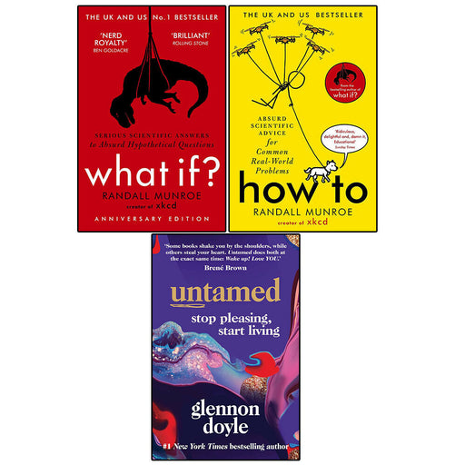 What If?: Serious Scientific, How To: Absurd, Untamed 3 Books Collection Set - The Book Bundle