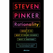Steven Pinker Collection 3 Books Set (Rationality [Hardcover], Enlightenment Now, The Sense of Style) - The Book Bundle