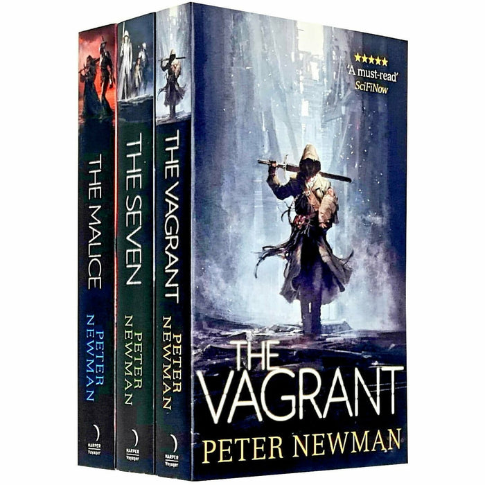 Vagrant Trilogy series 3 Books Collection Set by Peter Newman - The Book Bundle