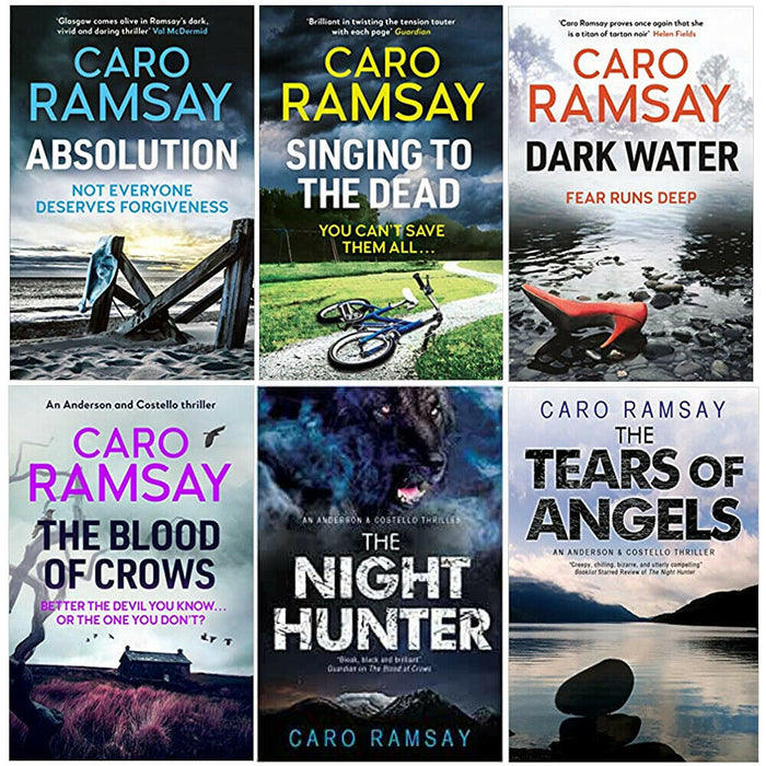 An Anderson & Costello Mystery Series 1-12 Books Collection Set by Caro Ramsay - The Book Bundle