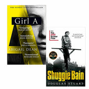GIRL A By Abigail Dean & Shuggie Bain: By Douglas Stuart 2 Books Set - The Book Bundle