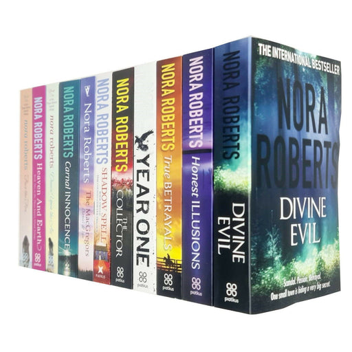 Nora Roberts Collection 11 Books Set Art Of Deception, Shadow Spell, Partners - The Book Bundle