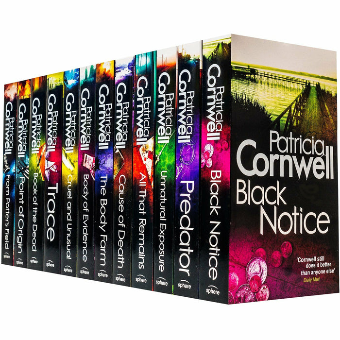Kay Scarpetta Series 12 Books Collection Set By Patricia Cornwell - The Book Bundle