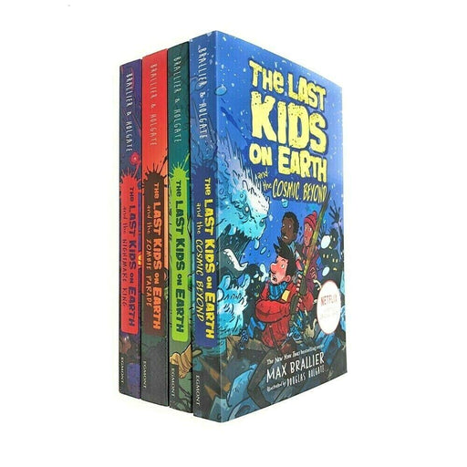 The Last Kids on Earth Collection 4 Books Set By Max Brallier Netflix Original Paperback - The Book Bundle