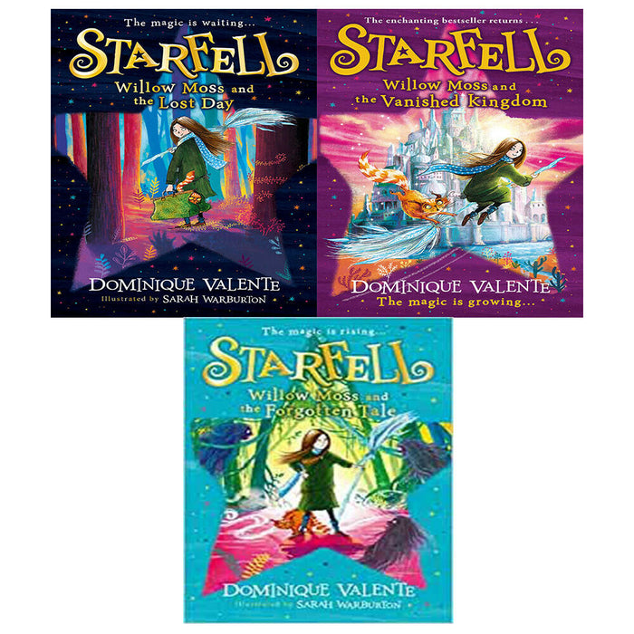 Starfell Willow Moss by Dominique Valente 3 books collection set - The Book Bundle