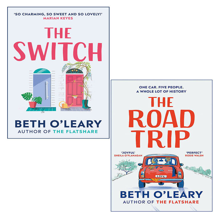 Beth O'Leary 2 Books Collection Set (The Switch: The Joyful, The Road Trip) - The Book Bundle