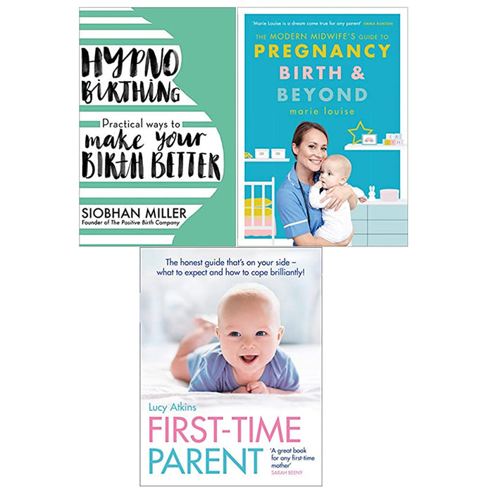 Hypnobirthing, The Modern Midwife's, First-Time Parent 3 Books Collection Set - The Book Bundle