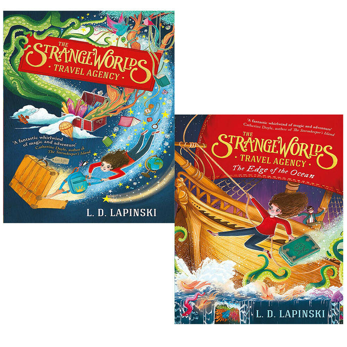 Strangeworlds Travel Agency Series L.D. Lapinski 2 books collection set - The Book Bundle