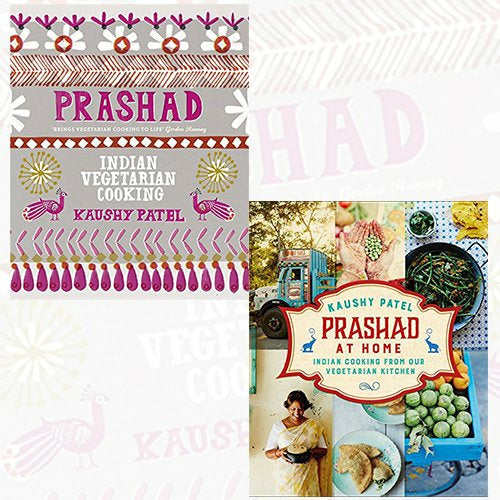 Kaushy Patel Indian Vegetarian Cooking  2 Books Collection Set - The Book Bundle