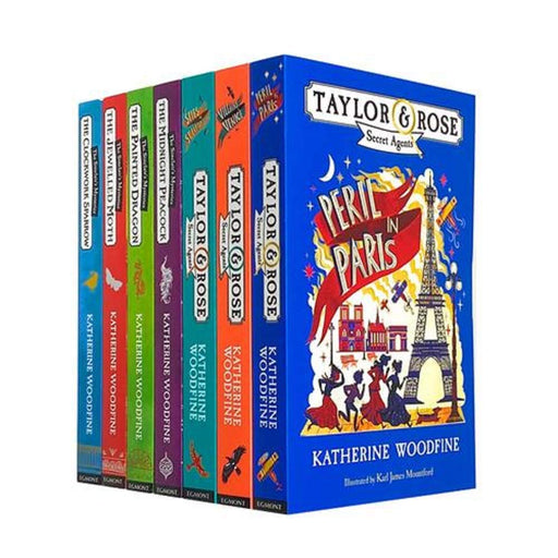 Katherine Woodfine 7 Books Set Taylor & Rose Secret Agents, Sinclair’s Mysteries - The Book Bundle