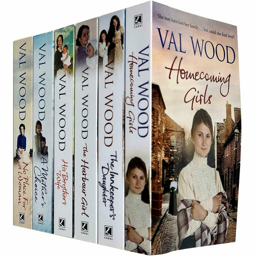 Val Wood Collection 6 Books Set (Homecoming Girls, The Innkeeper's Daughter) - The Book Bundle