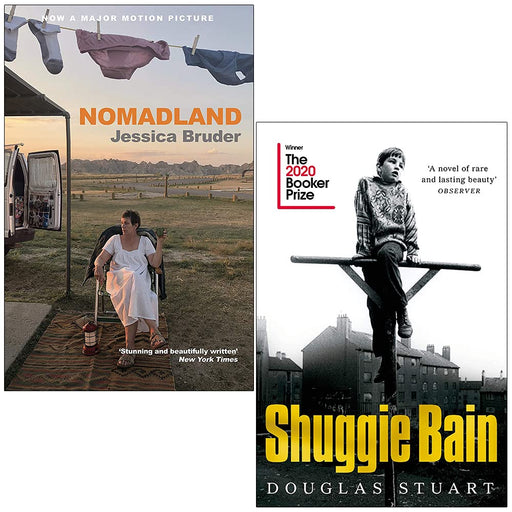 Nomadland By Jessica Bruder & Shuggie Bain By Douglas Stuart 2 Books Collection Set - The Book Bundle