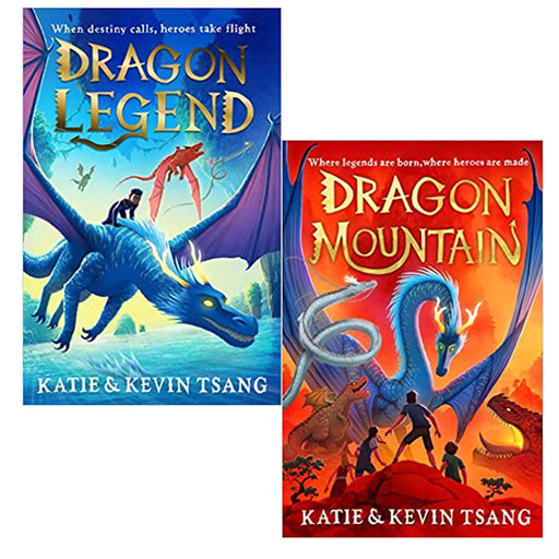 Dragon Realm By Katie Tsang ( Dragon Legend & Dragon Mountain ) - The Book Bundle