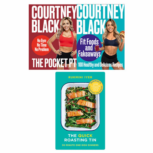 The Pocket PT, Fit Foods and Fakeaways, The Quick Roasting Tin 3 Books Set - The Book Bundle