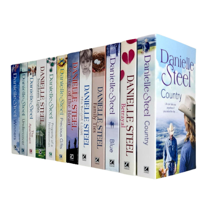 Danielle Steel 12 Books Collection Set Family Ties, Country, Southern Lights NEW - The Book Bundle