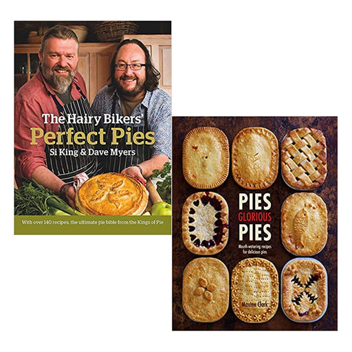 The Hairy Bikers' Perfect Pies: The Ultimate  & Pies Glorious Pies: Mouth 2 Books Set - The Book Bundle