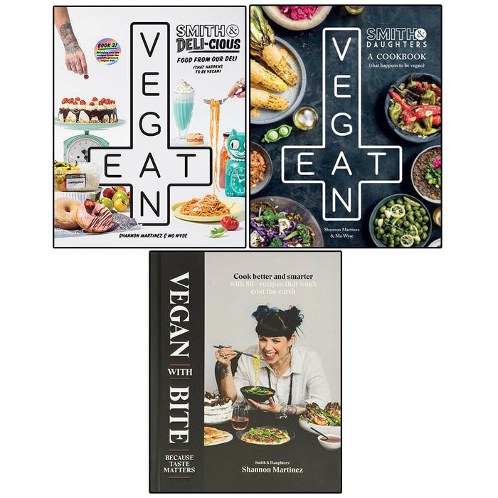 Smith & Deli-cious, Smith & Daughters,Vegan With Bite 3 Books Collection Set - The Book Bundle