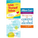 The Sober Curious Reset,Love Yourself Sober,Easy Way to Control Alcohol 3 Books  Set - The Book Bundle