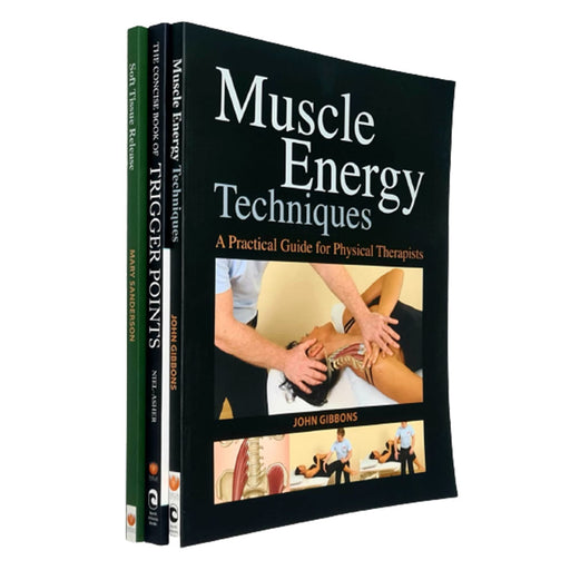 Muscle Energy Techniques, Trigger Points,Soft Tissue Release 3 Books Set - The Book Bundle