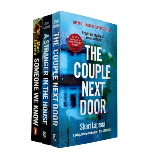 Shari Lapena 3 Books Collection Set (Couple Next Door, A Stranger in the House) - The Book Bundle